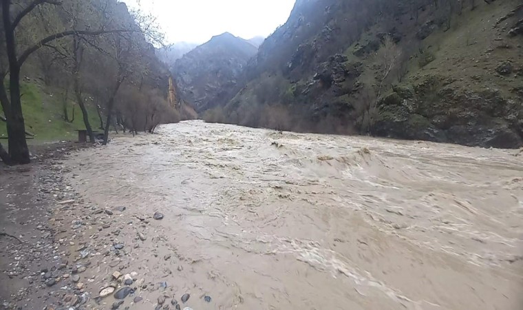 Munzur ve Pülümür çayları taştı, yetkililer uyardı