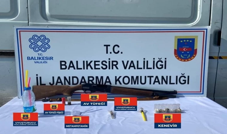 Jandarma’dan uyuşturucu operasyonu