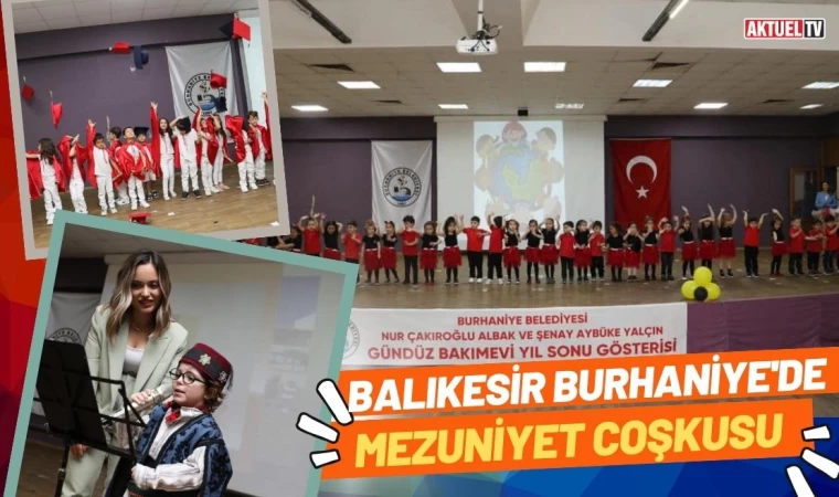 Burhaniye’de Mezuniyet Coşkusu