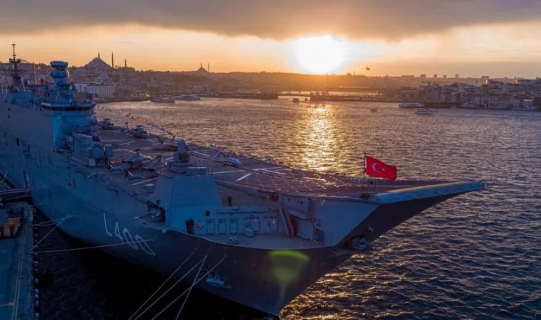 TCG Anadolu ’planlı’ ayrılıyor