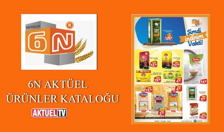 6N 11-16 Kasım Aktüel Ürünler Kataloğu