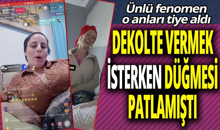 Dekolte Vermek İsteyen Kullanıcıyı Tiye Aldı