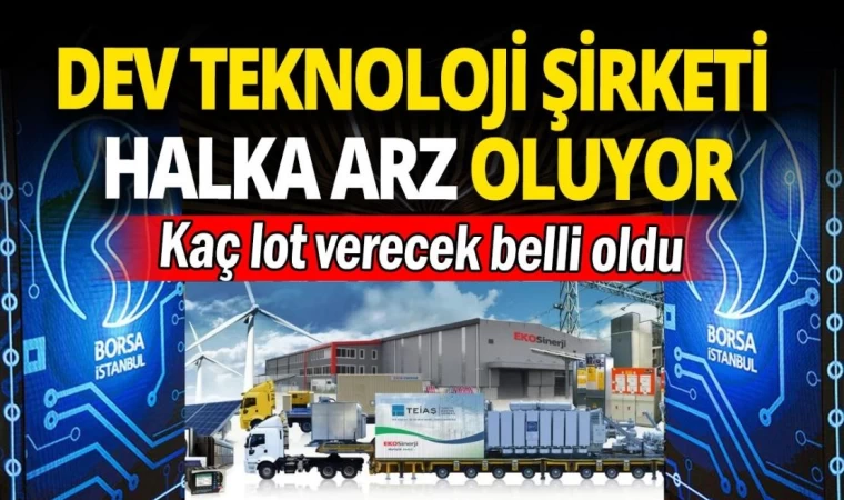 Ekos Teknoloji Halka Arz olacak.Kaç lot verecek!