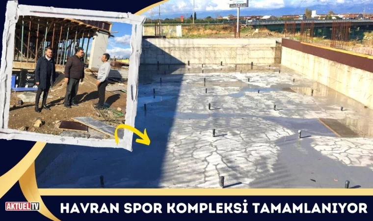 Havran Spor Kompleksi Tamamlanıyor