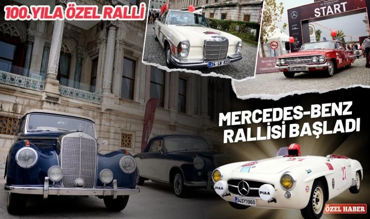 Mercedes-Benz 100. Yıl Cumhuriyet Rallisi Başladı