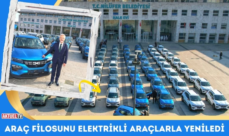 Araç Filosunu Elektrikli Araçlarla Yeniledi