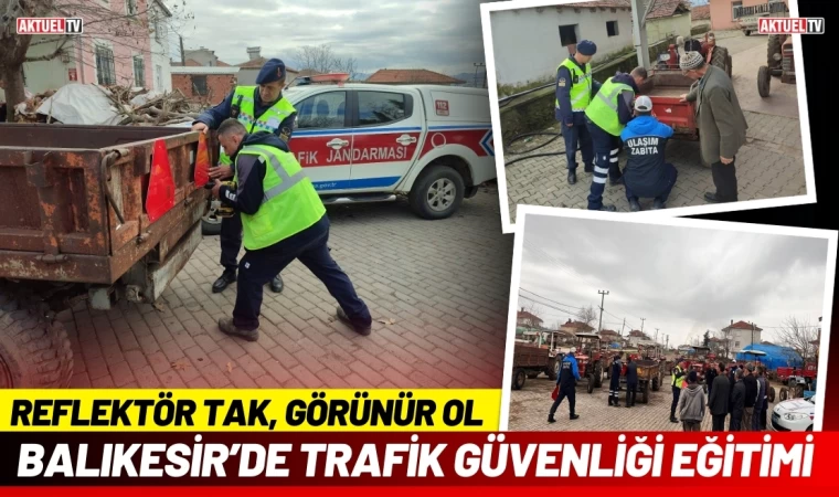 Balıkesir’de Trafik Güvenliği Eğitimi