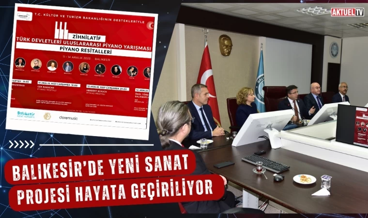 Balıkesir’de Yeni Sanat Projesi Hayata Geçiriliyor