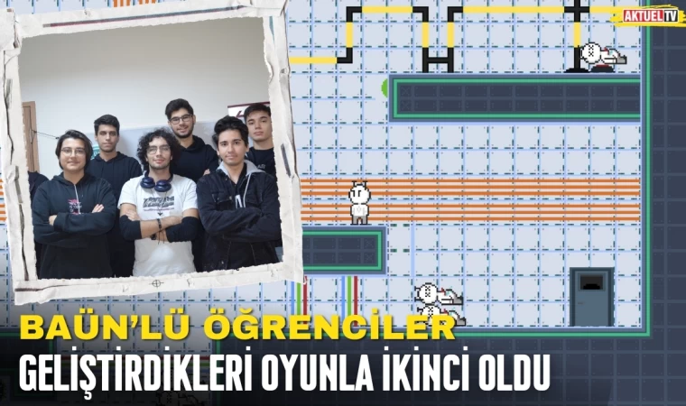 BAÜN’lü Öğrenciler, Geliştirdikleri Oyunla İkinci Oldu