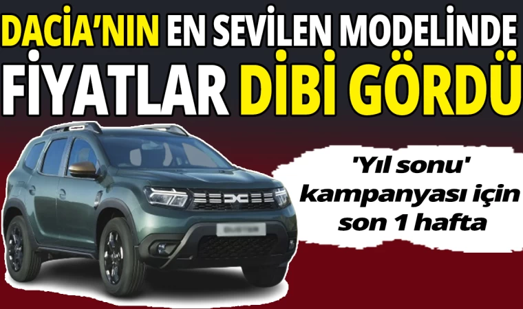 Dacia’nın En Sevilen Modelinde Fiyatlar Düştü