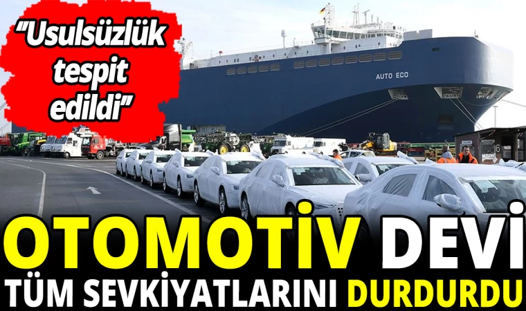 Daihatsu Usulsüzlük Nedeniyle Sevkiyatlarını Durdurdu