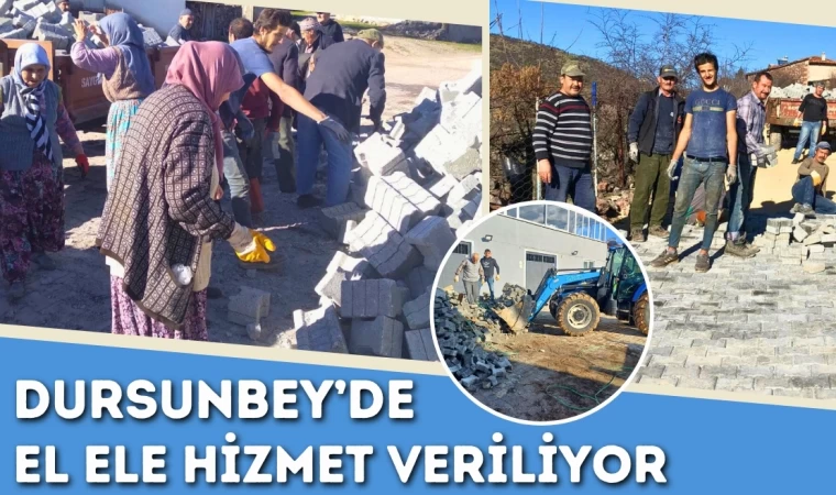 Dursunbey’de El Ele Hizmet Veriliyor