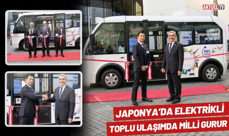 Japonya’da Elektrikli Toplu Ulaşımda Milli Gurur