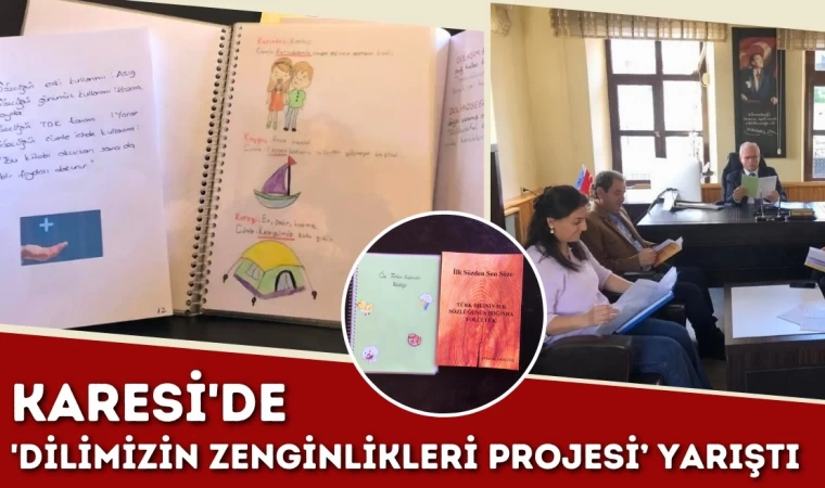 Karesi'de 'Dilimizin Zenginlikleri Projesi” Yarıştı