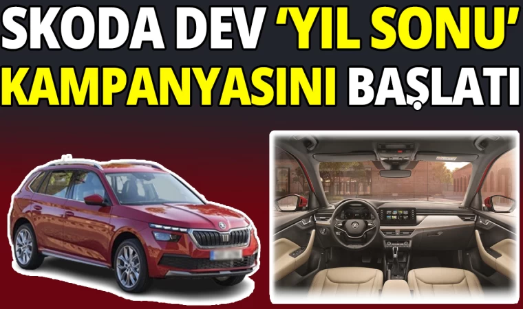 Skoda Dev 'Yıl Sonu' Kampanyasını Başlattı