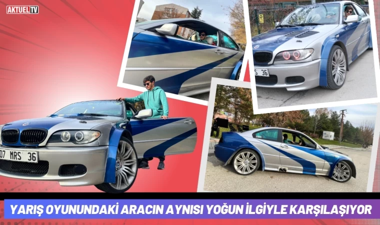 Yarış Oyunundaki Aracın Aynısı Yoğun İlgiyle Karşılaşıyor