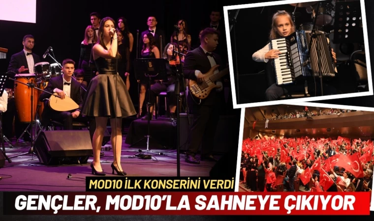 Balıkesir'de MOD10 ilk konserini verdi