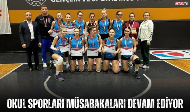 Balıkesir’de Okul Sporları müsabakaları devam ediyor