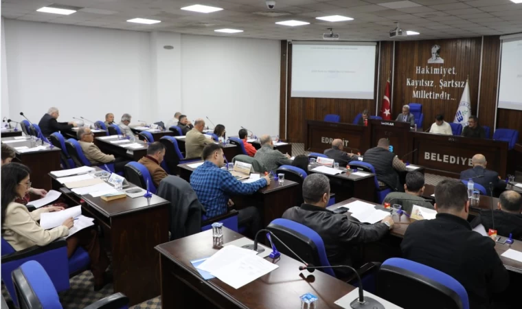 Edremit Belediyesinde Yılın İlk Toplantısı yapıldı