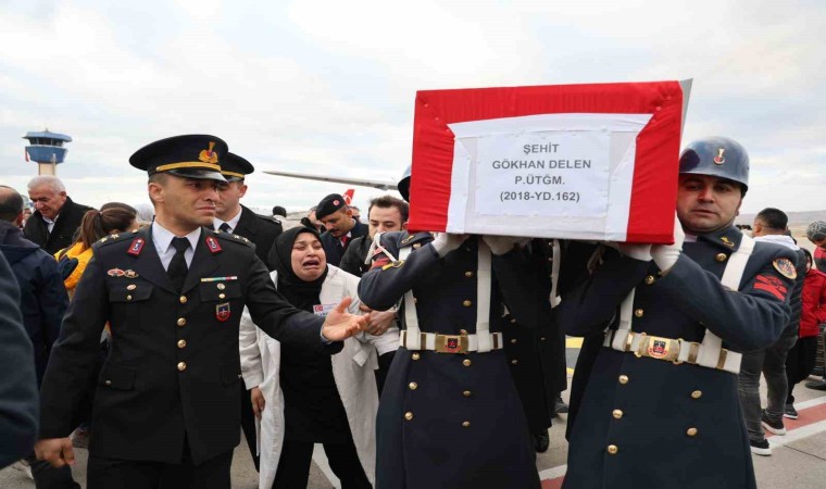 Şehit Gökhan Delen ve Kemal Batur’un naaşları Nevşehir’de karşılandı