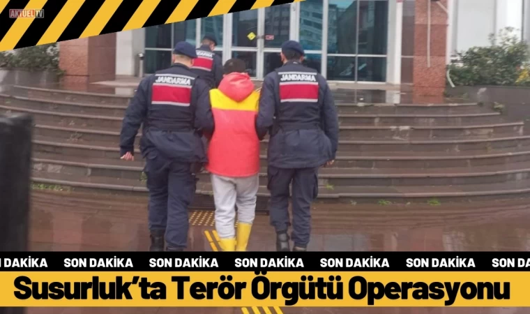 Susurluk’ta Terör Örgütü Operasyonu