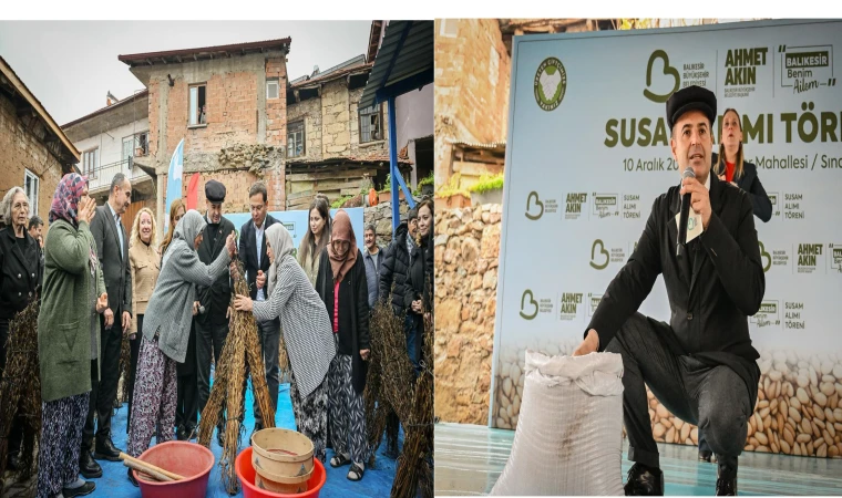 BÜYÜKŞEHİRDEN SUSAM ÜRETİCİSİNE DESTEK