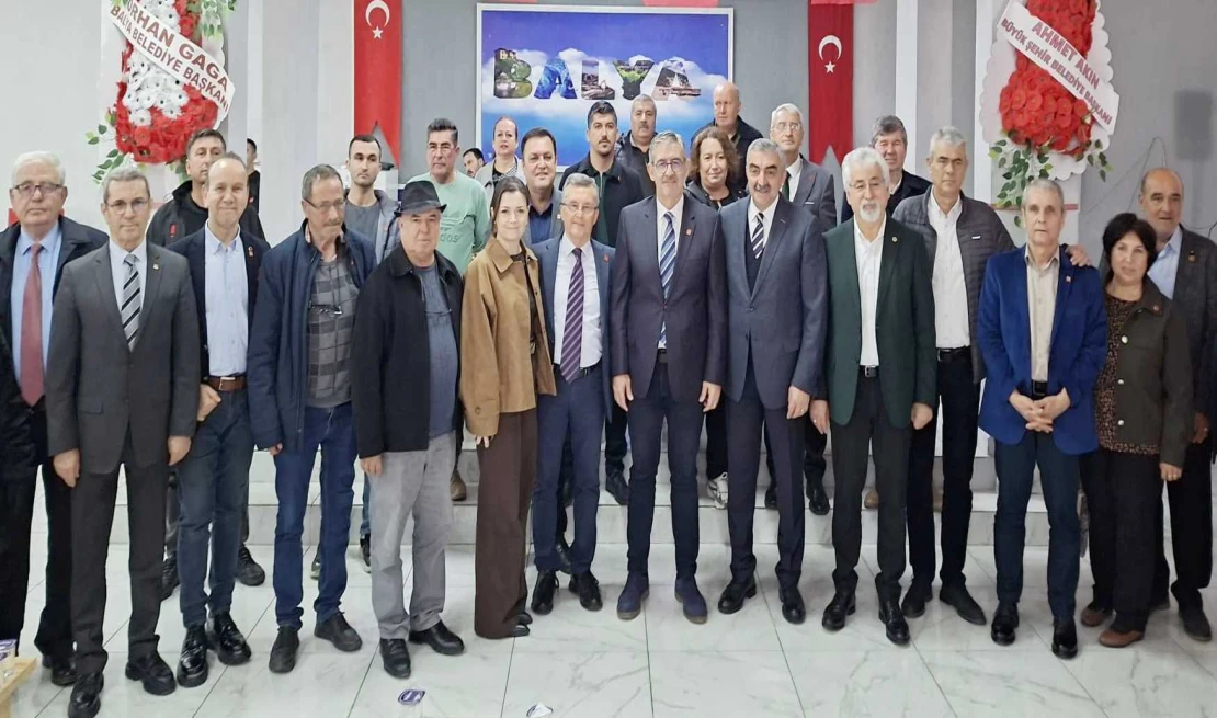 Başkan Gaga Hizmetleri Anlattı, Balya’ya Teşekkür Etti