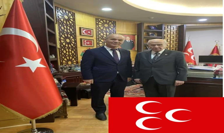 MHP İL BAŞKANI NİYAZİ TUNÇ’TAN DEVLET BAHÇELİ ZİYARETİ