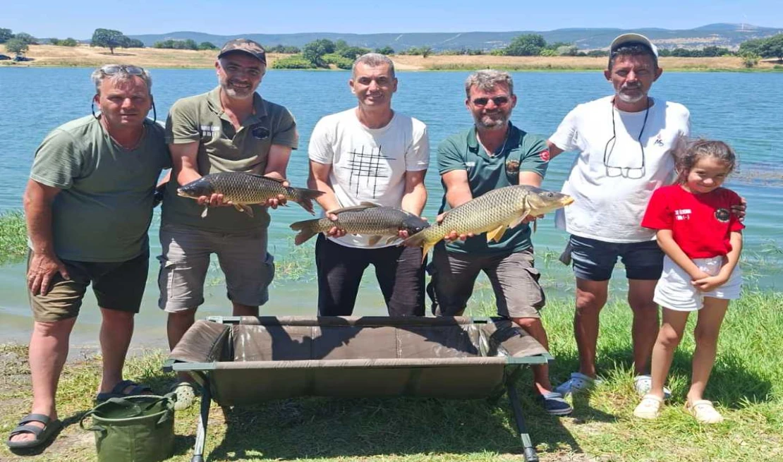 SABDER'DEN KARAÇEPİŞ GÖLETİ'NDE ÖRNEK SPORTİF BALIKÇILIK