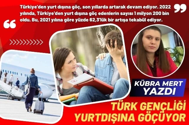 Türkiye'den yurt dışına Gençlerin beyin göçü