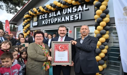 Büyükşehir, Ece’nin adını kütüphanede yaşatacak