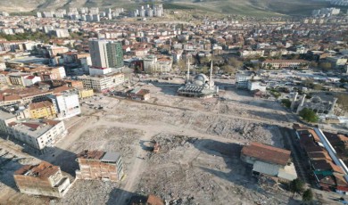 Malatya kent merkezi boş tarlaya dönüştü