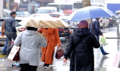 Meteorolojiden sağanak yağış uyarısı