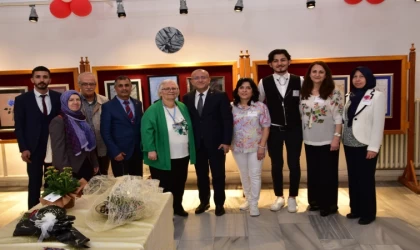 Balıkesir’de 'Ebru' sergisi