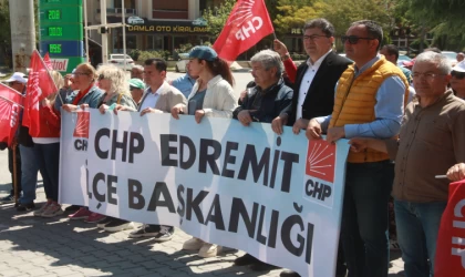 Edremit’te 1 Mayıs kutlandı