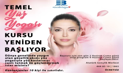 Edremit’te Temel Yüz Yoga Kursu açılıyor