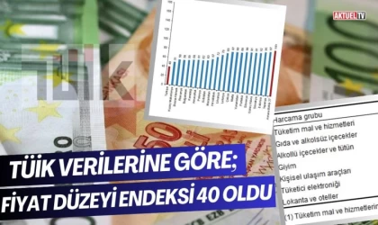 Fiyat Düzeyi Endeksi 40 Oldu