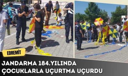 Jandarma, 184.yılında çocuklarla uçurtma uçurdu