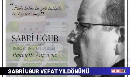 Sabri Uğur vefat yıldönümünde anıldı