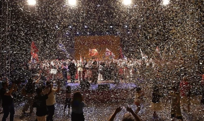 9 ülkeden 450 sanatçının katıldığı Bathonea Kültür ve Sanat Festivali coşkuyla kutlandı