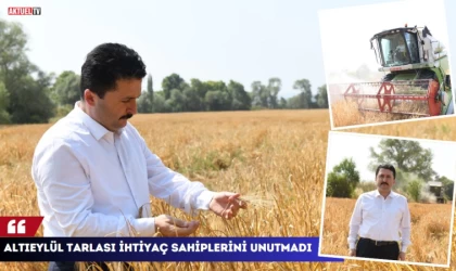 Altıeylül Tarlası İhtiyaç Sahiplerini Unutmadı