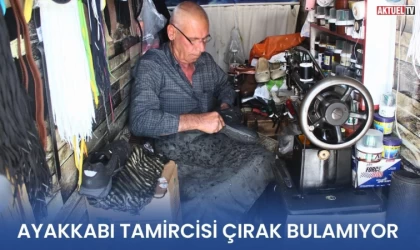 Ayakkabı Tamircisi Çırak Bulamıyor