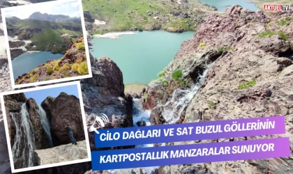 Cilo Dağları Ve Sat Buzul Göllerinin Kartpostallık Manzaralar Sunuyor