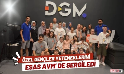 Özel Gençler Yeteneklerini Esas AVM’ de Sergiledi