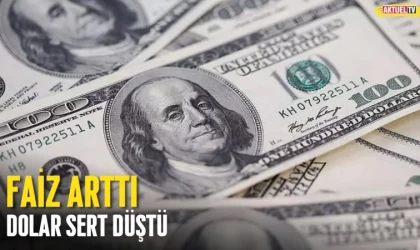 Faiz Arttı, Dolar Sert Düştü