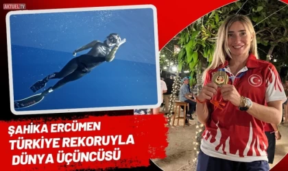 Şahika Ercümen Türkiye Rekoruyla Dünya Üçüncüsü