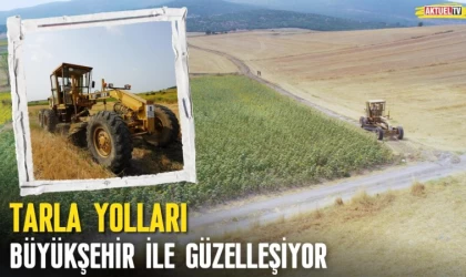 Tarla Yolları Büyükşehir İle Güzelleşiyor