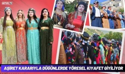 Aşiret Kararıyla Düğünlerde Yöresel Kıyafet Giyiliyor