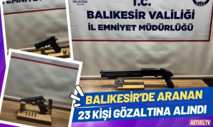 Balıkesir'de 11 Kişi Tutuklandı