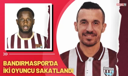 Bandırmaspor'da İki Oyuncu Sakatlandı